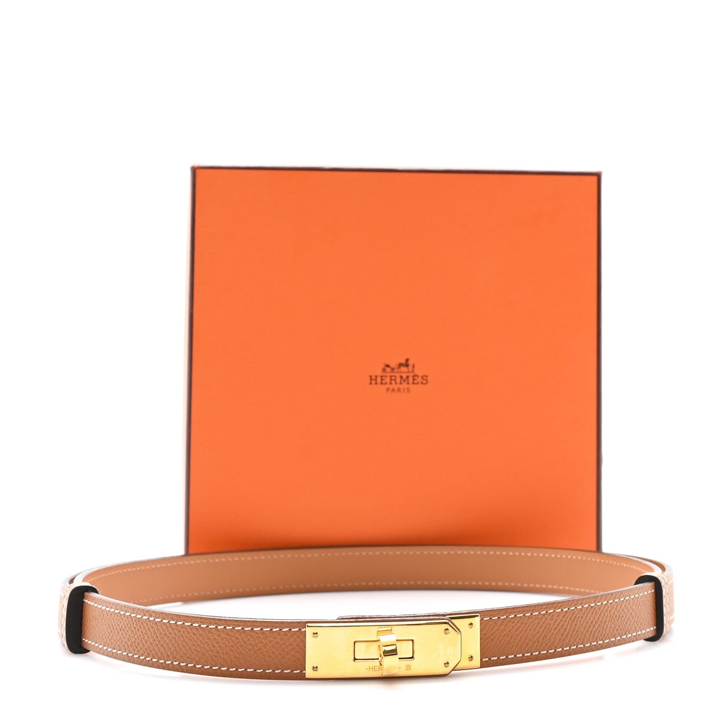 Hermes Epsom Kelly Belt Gold