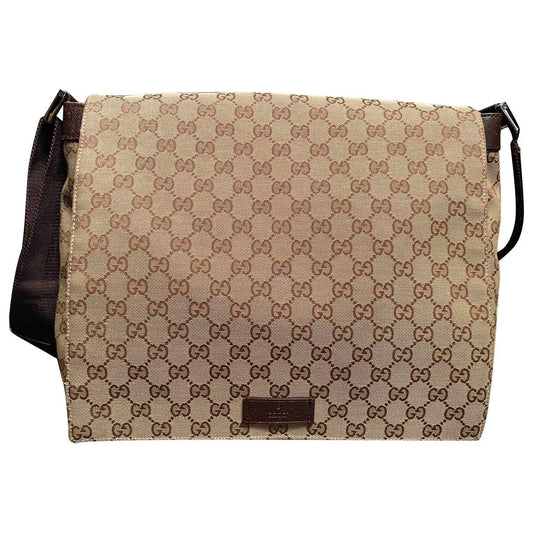 Gucci beige cloth bag