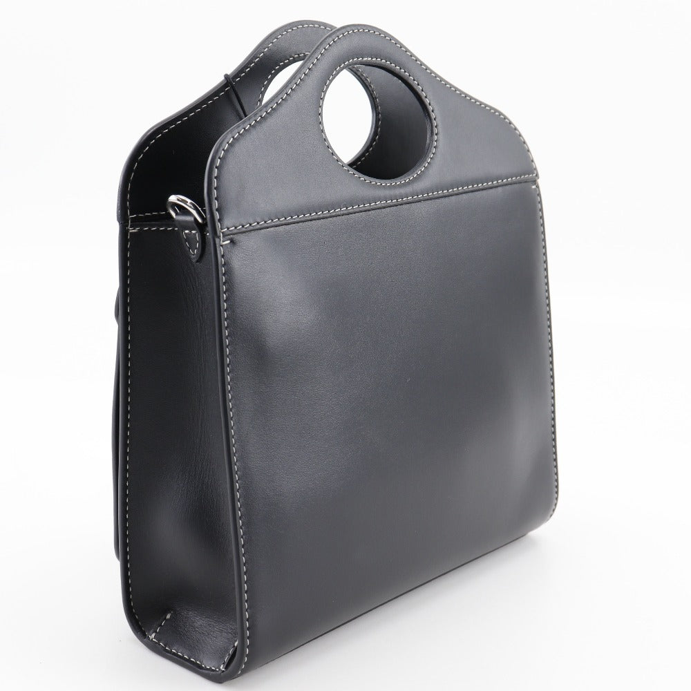 Burberry Black Leather Handbag ( )