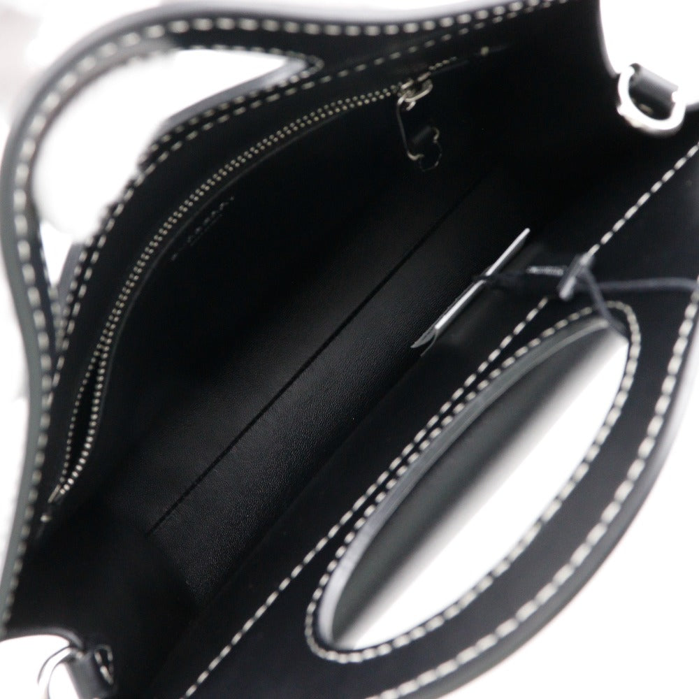 Burberry Black Leather Handbag ( )