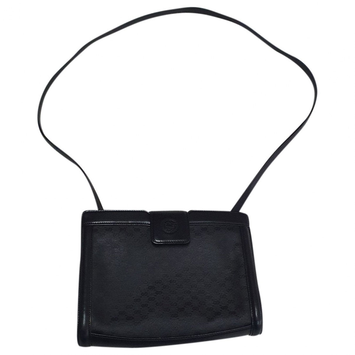 Gucci black cloth handbag
