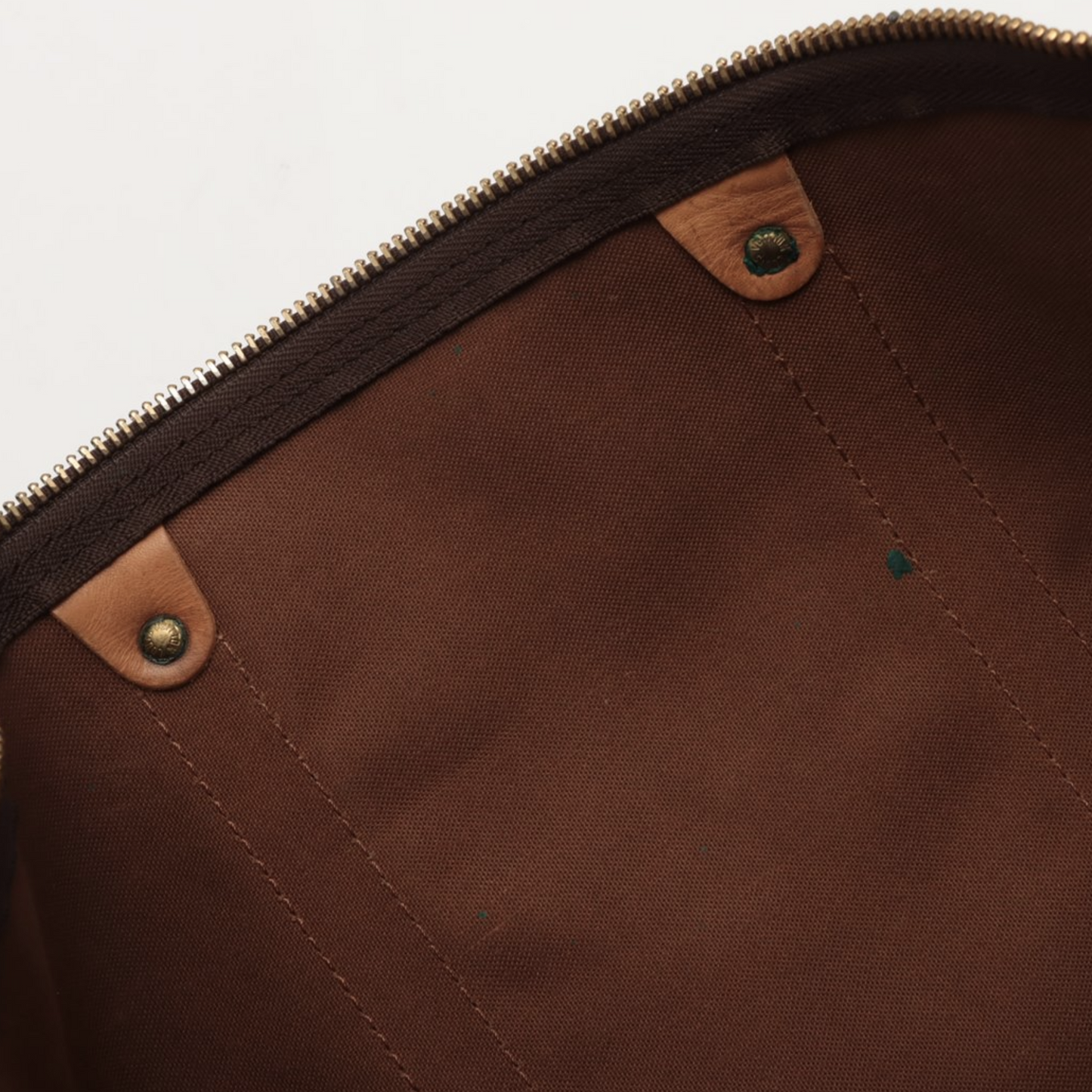 Louis Vuitton Brown Canvas Keepall Bandouli?®re 55 handbag bag