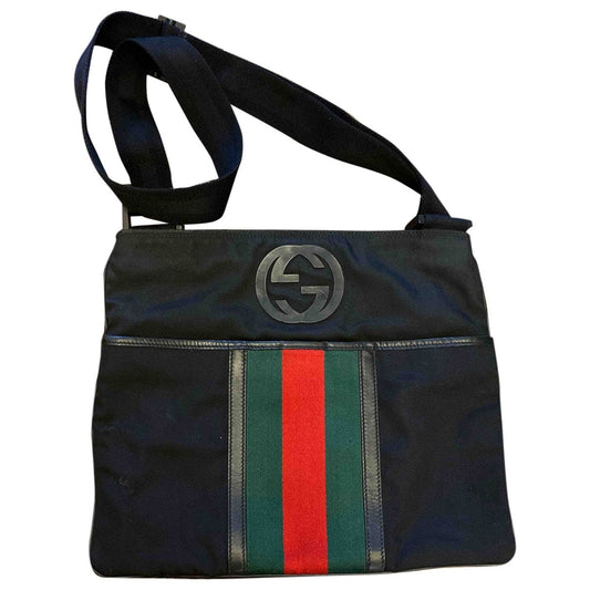 Gucci black cloth bag