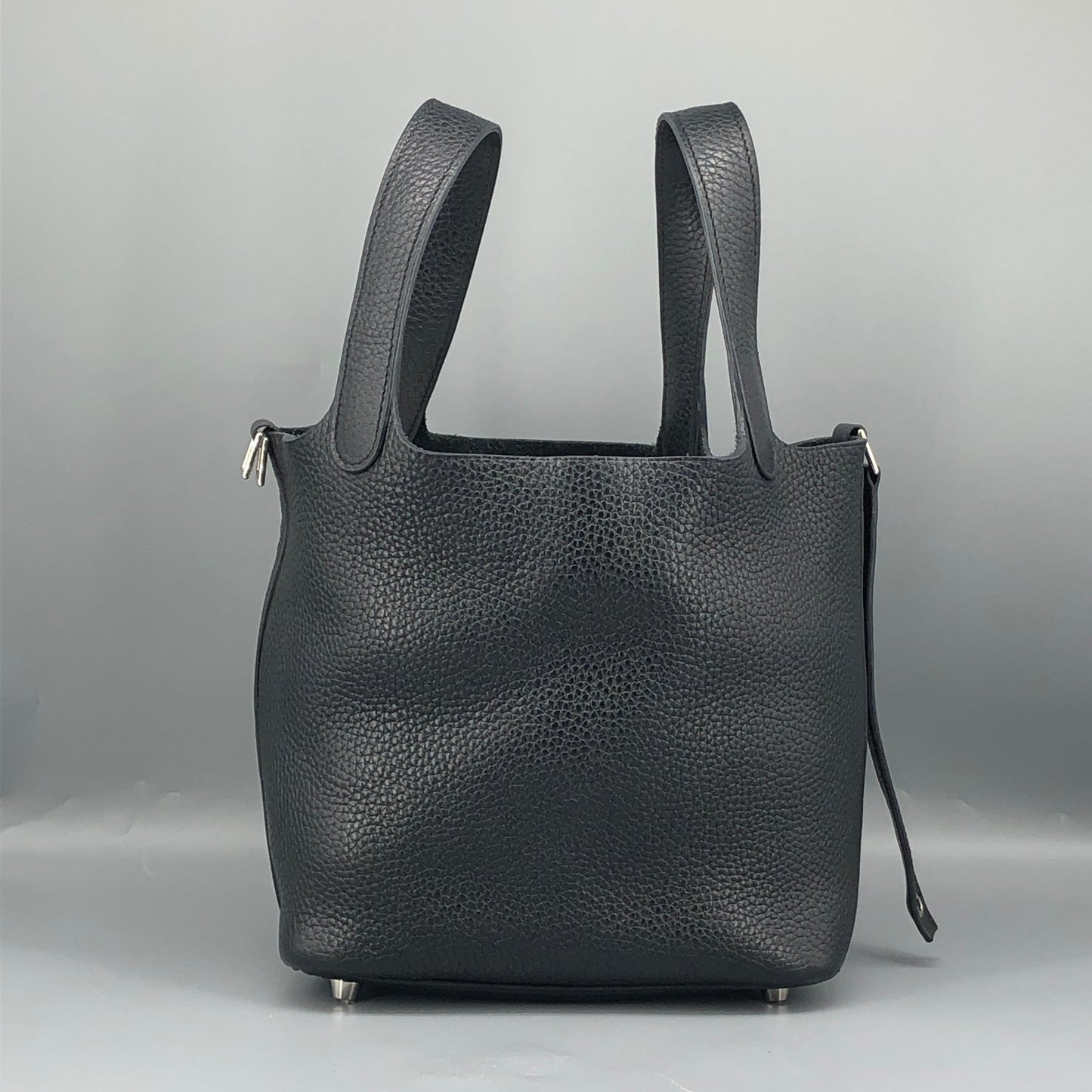 Hermes 2018 Picotin Lock 18 Bucket Bag Black