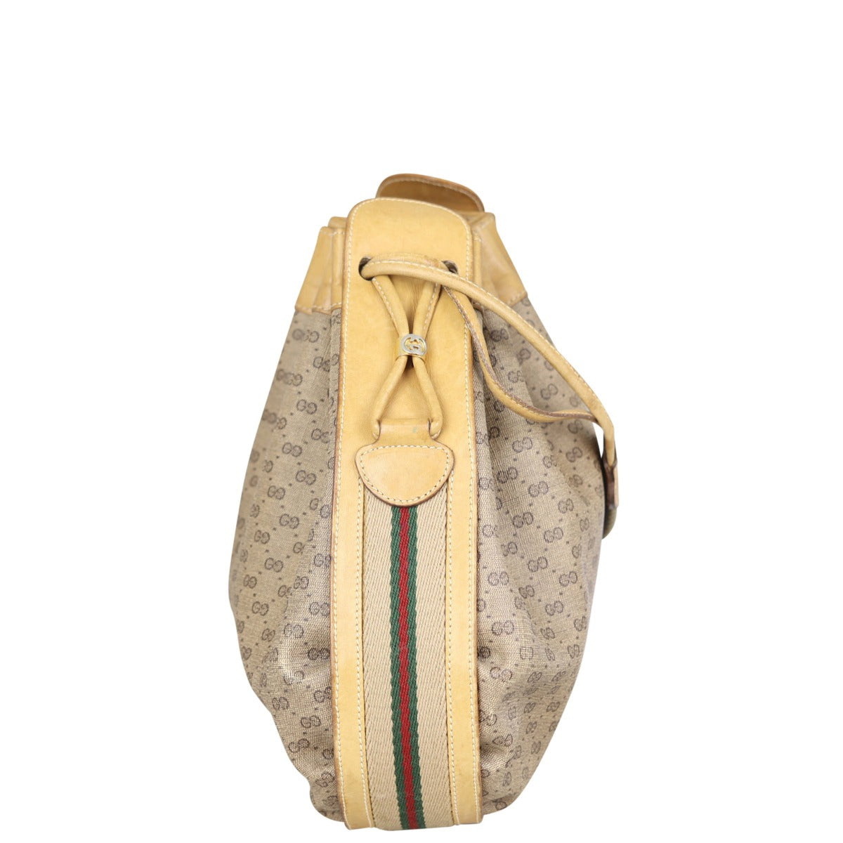 Gucci Micro GG Drawstring Bucket Bag