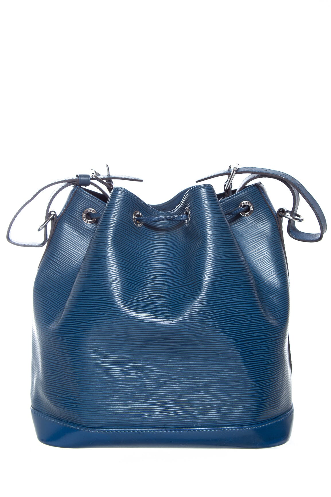 Louis Vuitton 2013 Blue Epi Leather Bucket Handbag
