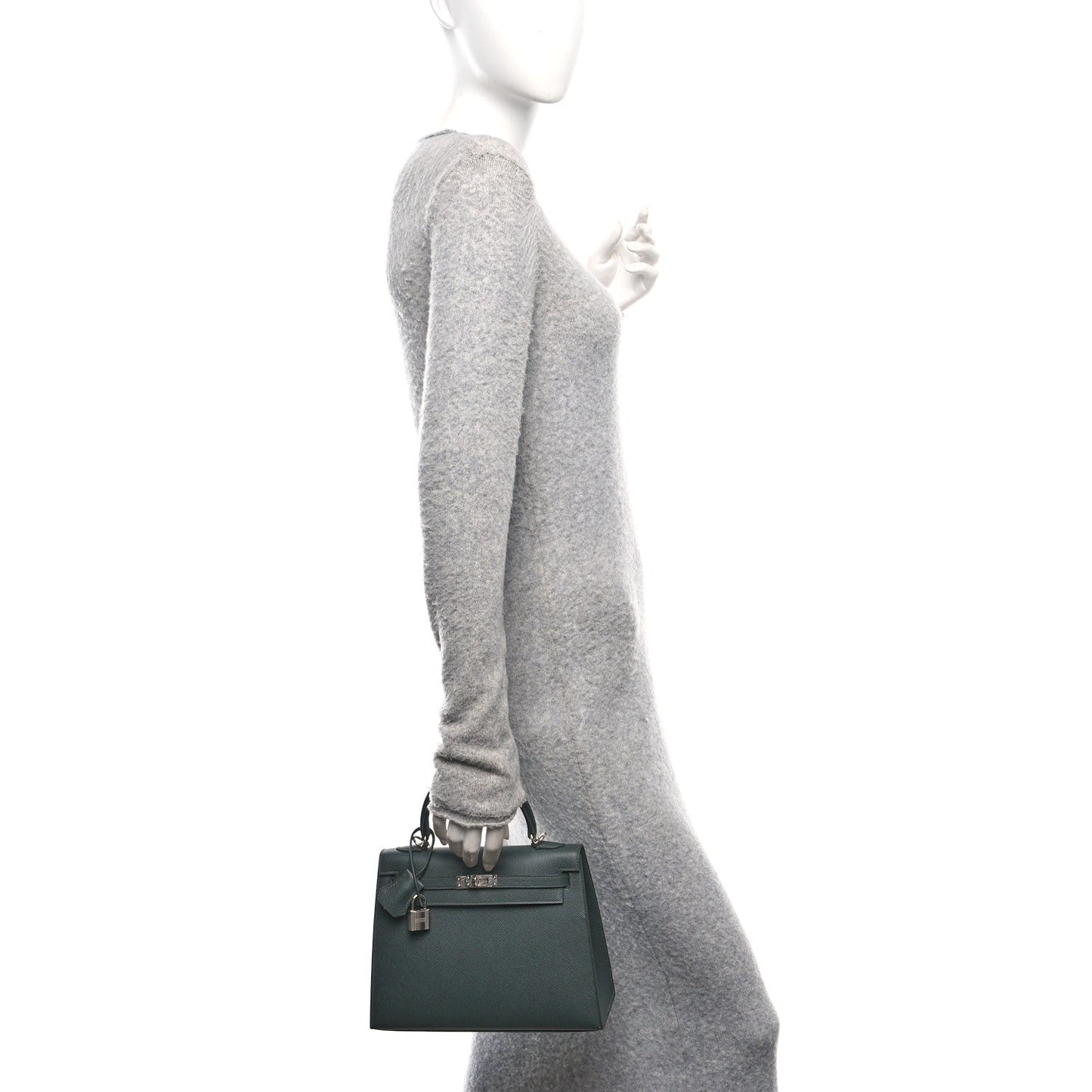Hermes Epsom Kelly Sellier 25 Vert Mangrove