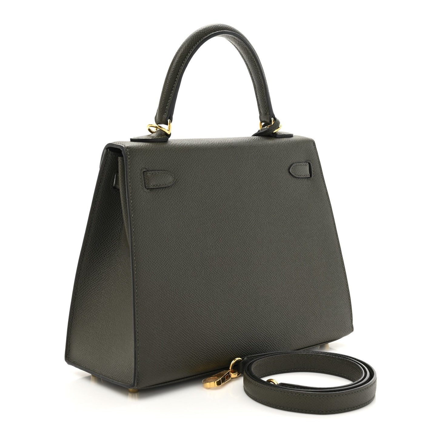 Hermes Epsom Kelly Sellier 25 Vert De Gris
