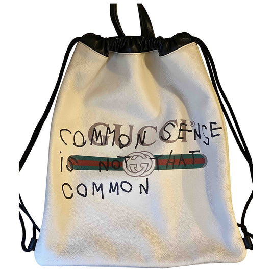 Gucci Leather Backpack