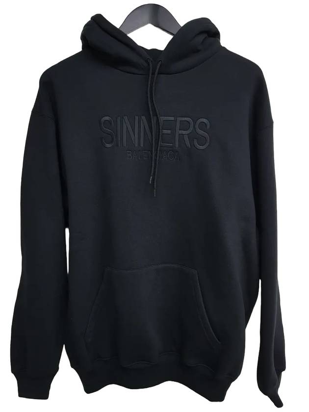 Luxury Balenciaga Trending 2026 Sinners Hoodie Black