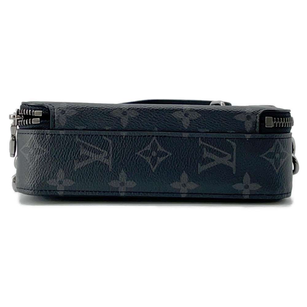 Louis Vuitton Alpha wearable wallet Noir M81260 Monogram Eclipse