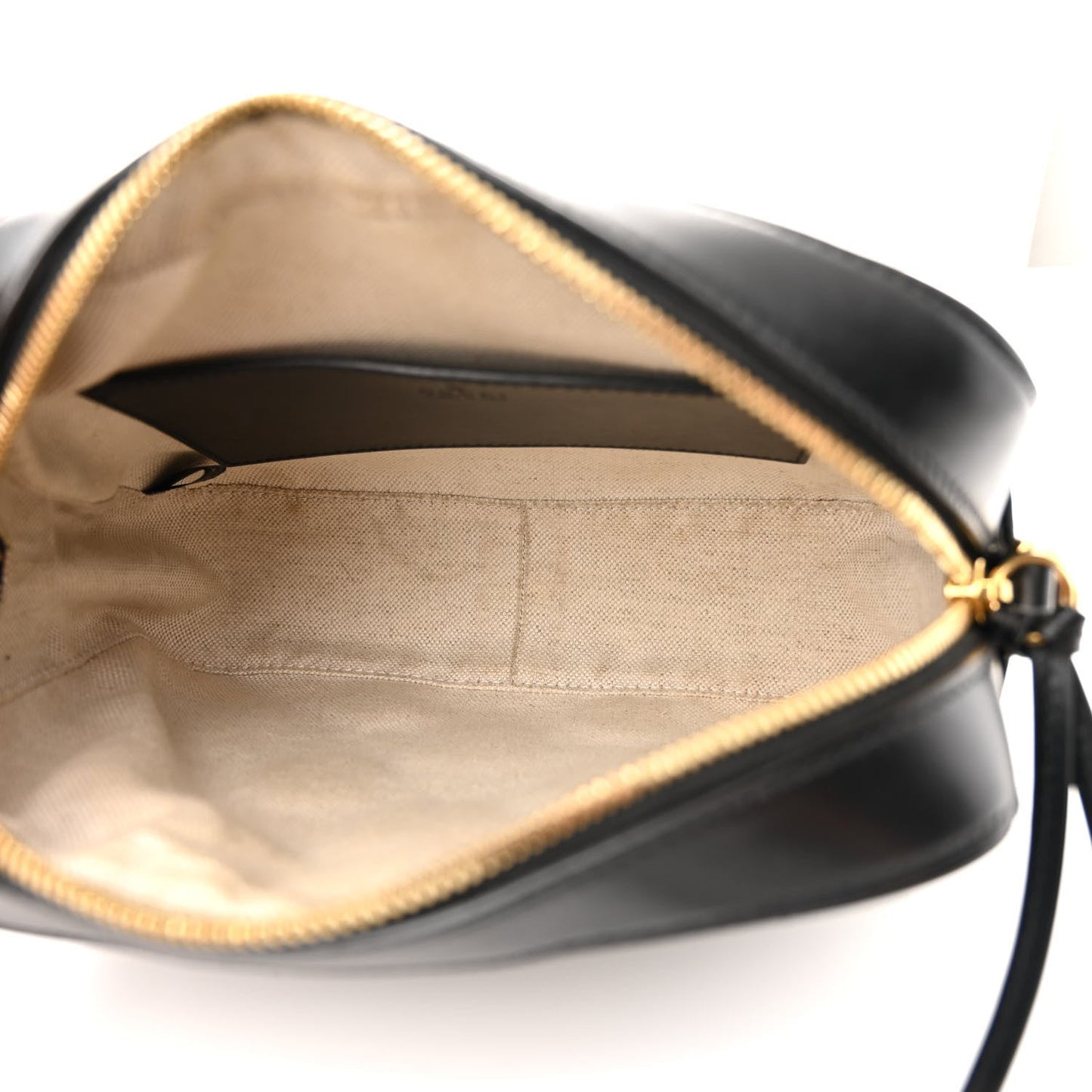 Gucci Calfskin GG Matelasse Shoulder Bag Black Natural