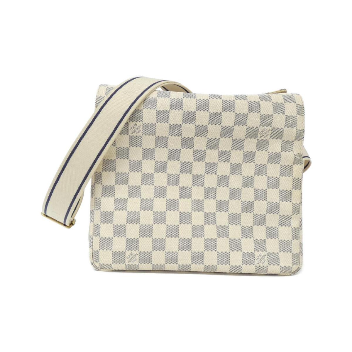 Louis Vuitton Damier Azur Navyglio N51189 Shoulder Bag