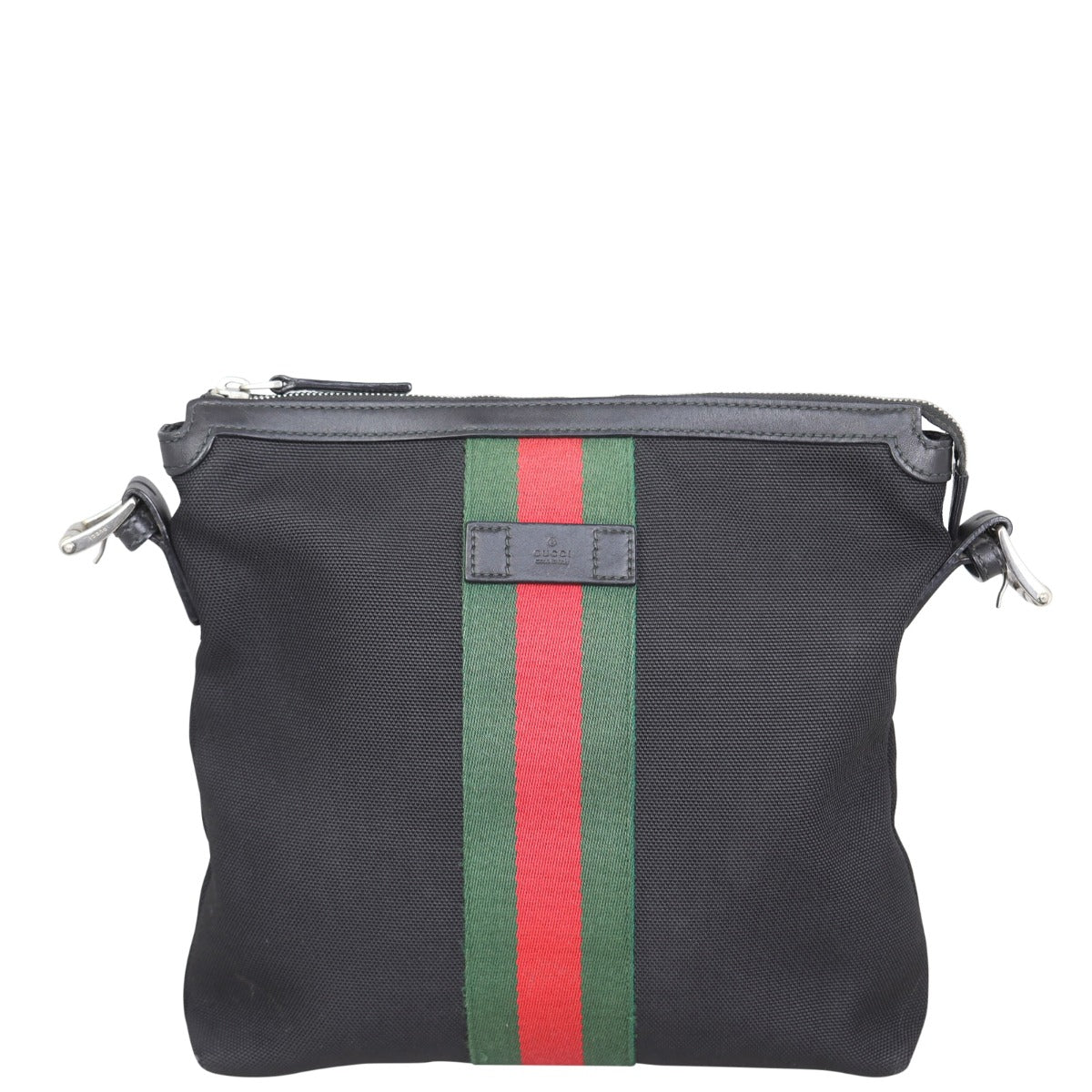 Gucci Web Messenger Bag Techno Canvas