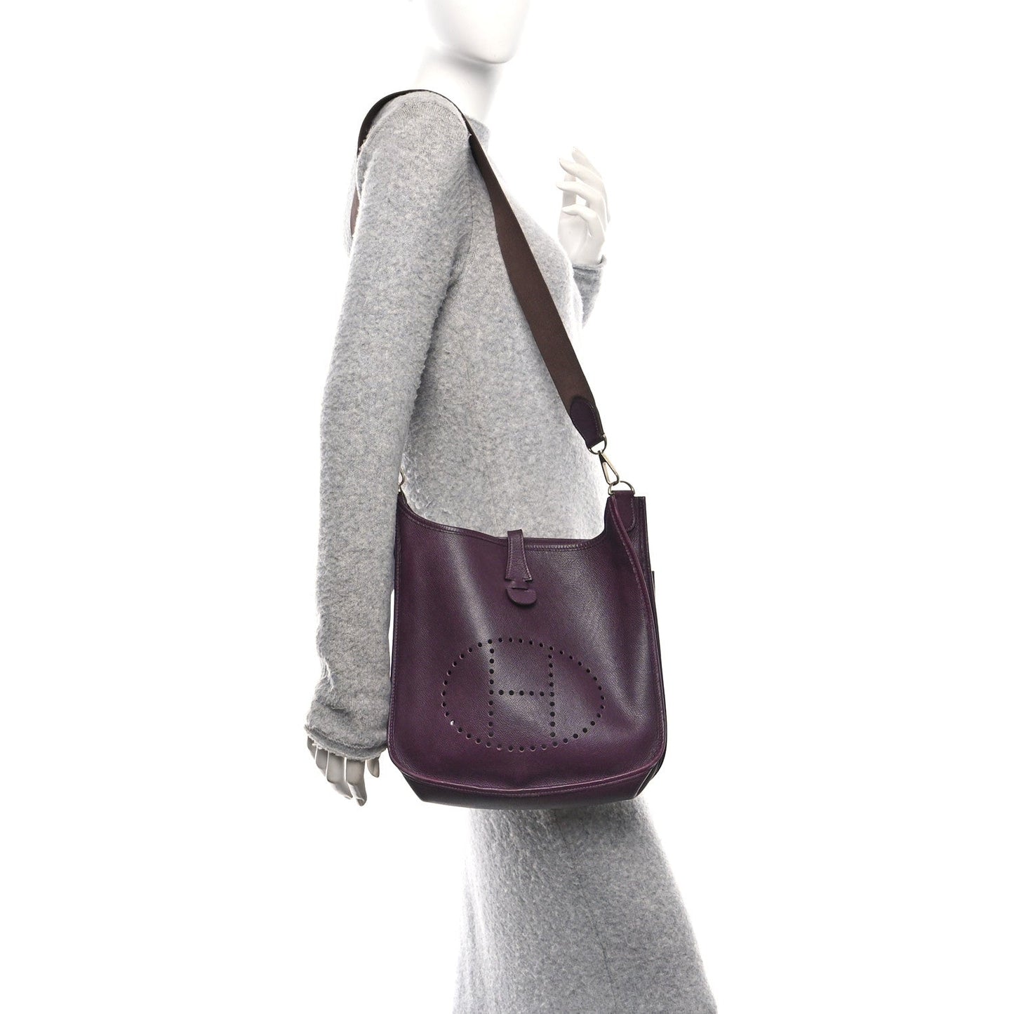 Hermes Epsom Evelyne II PM Violet