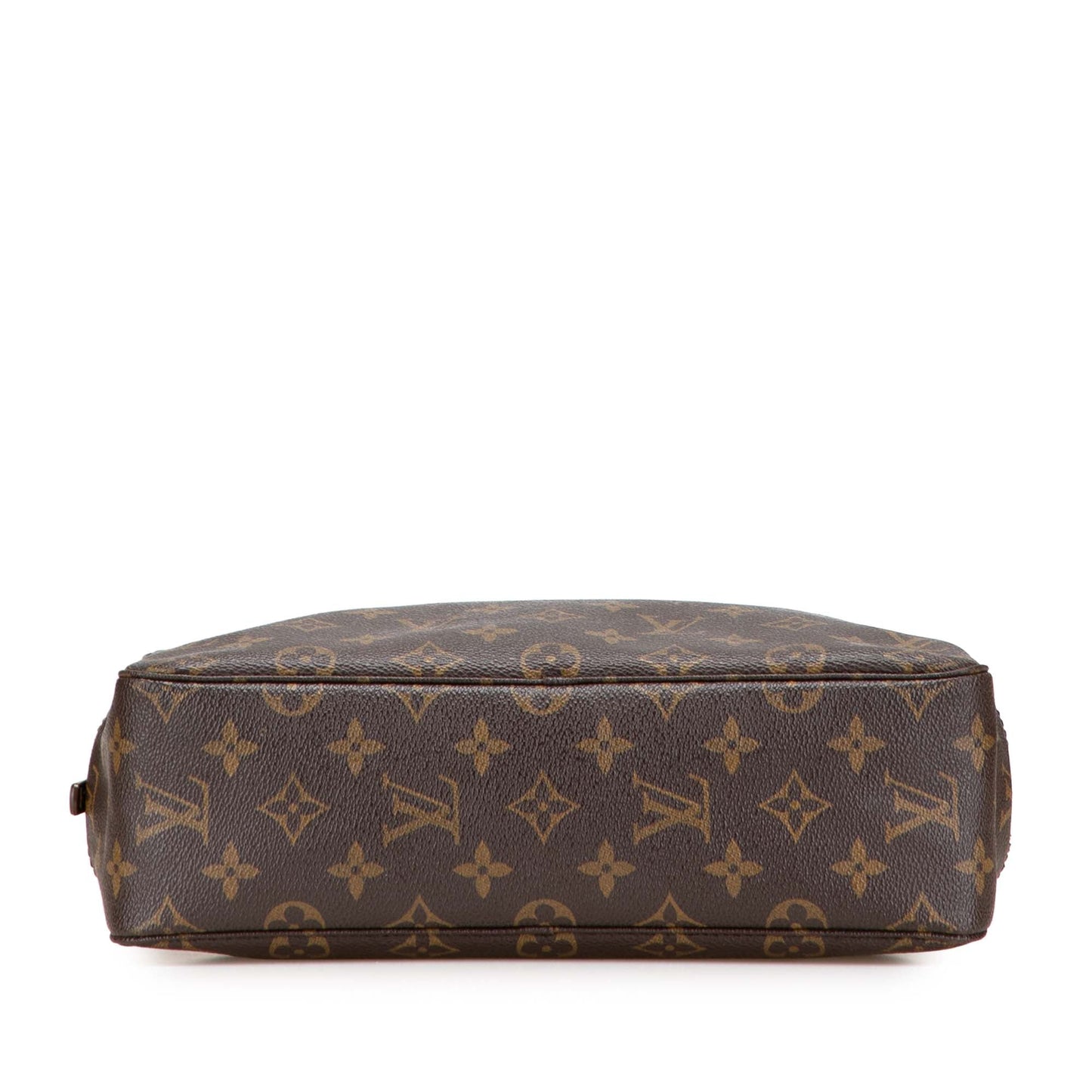 Brown Louis Vuitton Monogram Trousse Toilette 28 Clutch Bag
