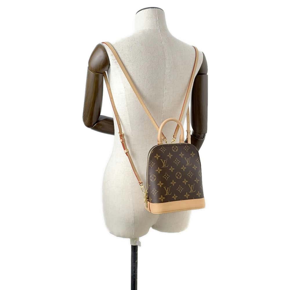 Louis Vuitton Alma?Backpack Red M47132 Monogram