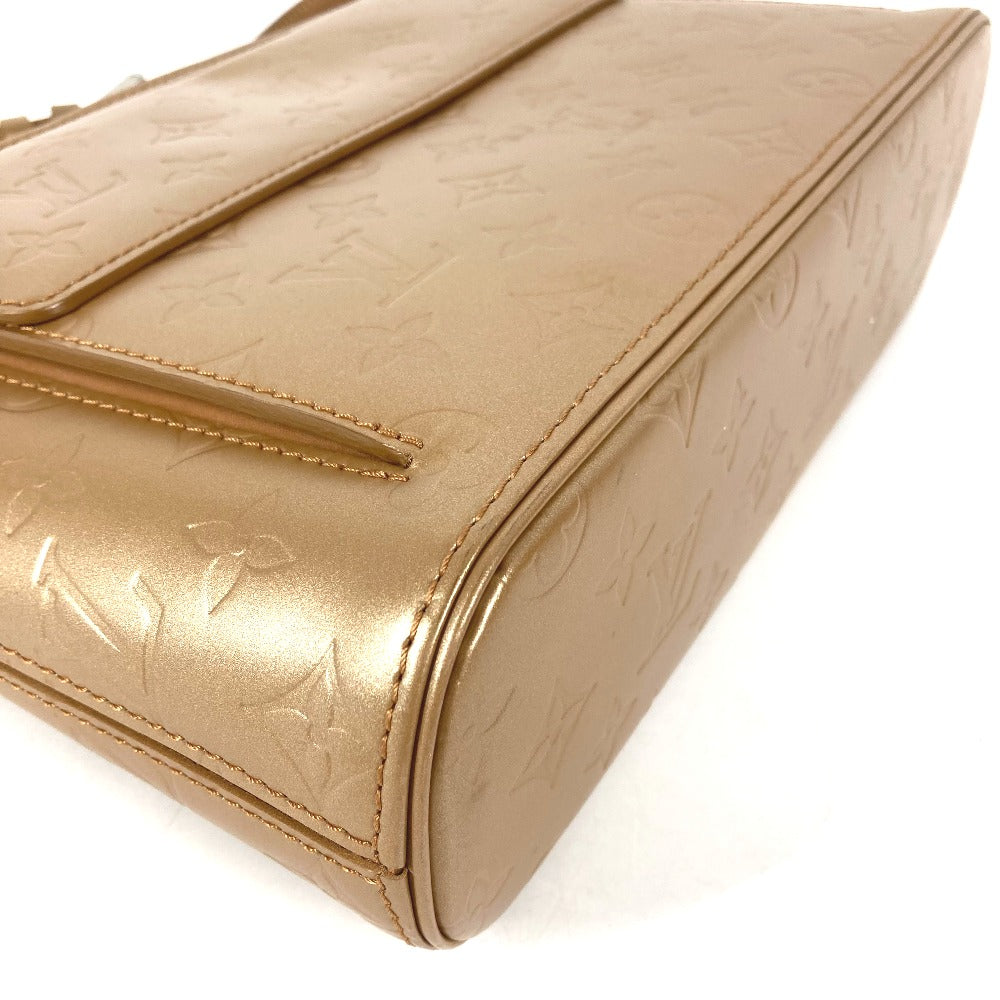 LOUIS VUITTON Shoulder Bag M55127 Monogram mat leather gold Monogram mat Alston Women