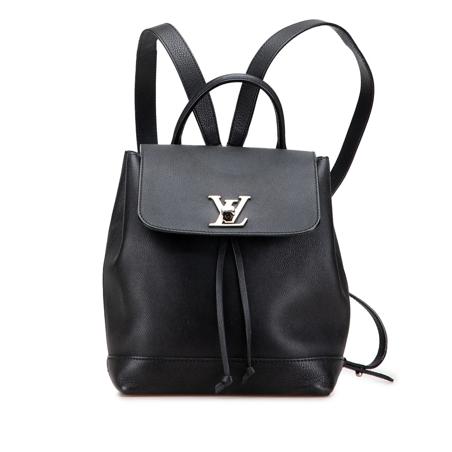 Black Louis Vuitton Taurillon Lockme Backpack