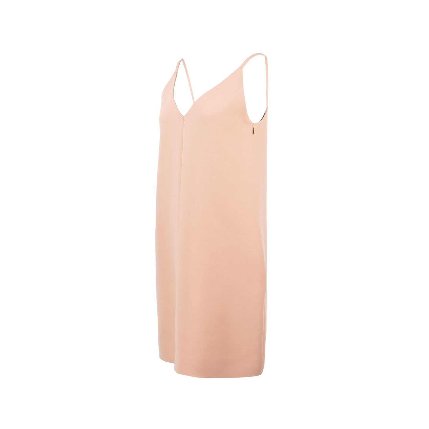 Dior Size 38 and Bee Classic Dress Wool/Silk Light Pink