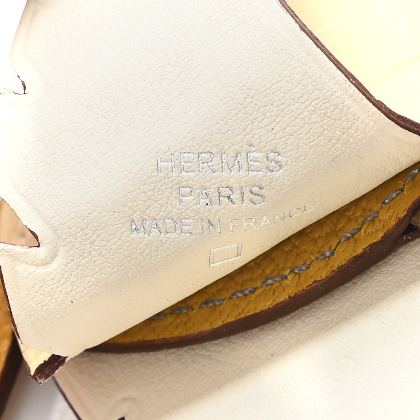 Hermes Epsom Chevre Mysore Swift Alligator Lizard Birdy Bag Charm Jaune Ambre Vanille Gris Fonce Bleu Saphir Bleu Glacier Etoupe