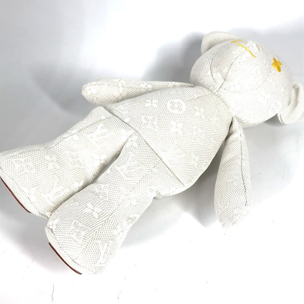 LOUIS VUITTON Plush Doll GI0869 cotton beige interior bear bear doll Dudu Louis unisex(Unisex)