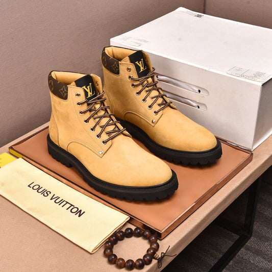 Louis Vuitton ankle shoes boots