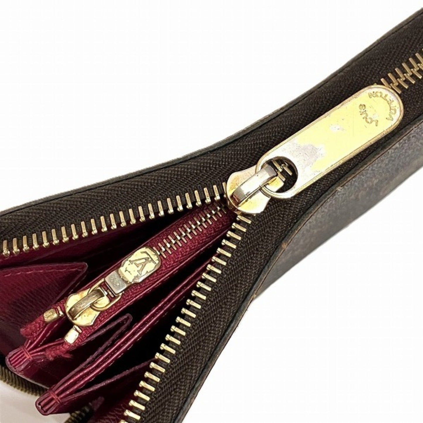 Louis Vuitton  pink Long Wallet (Bi-Fold)