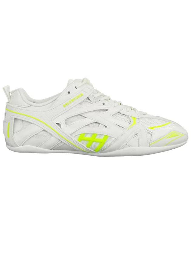 Luxury Balenciaga Trending 2026 Drive Low Top Sneakers Fluo Yellow White