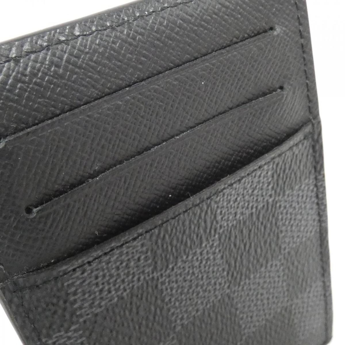 Louis Vuitton Damier Graphite Neo Porte Carth N62666 Card Case