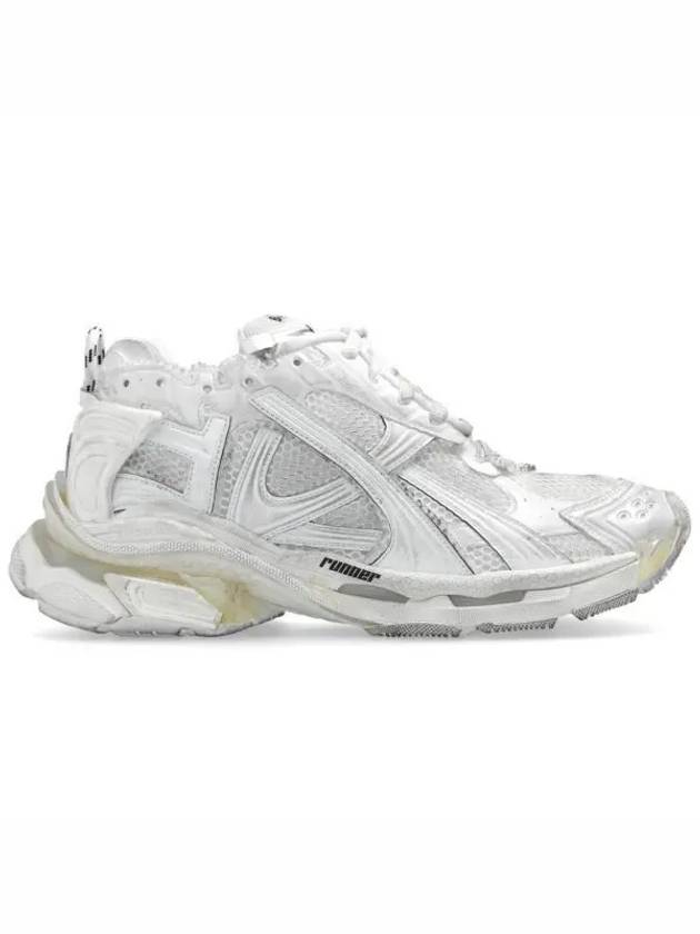 Luxury Balenciaga Trending 2026 Runner Low Top Sneakers White