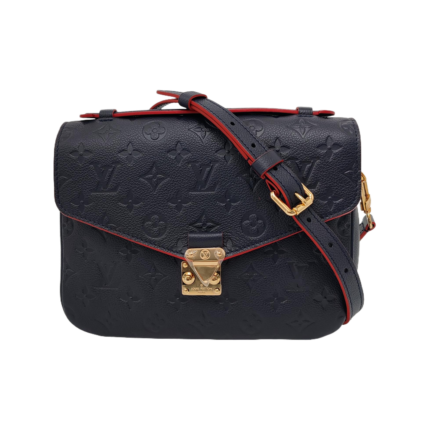 Louis Vuitton Pochette MÃ©tis Monogram Empreinte Leather Navy