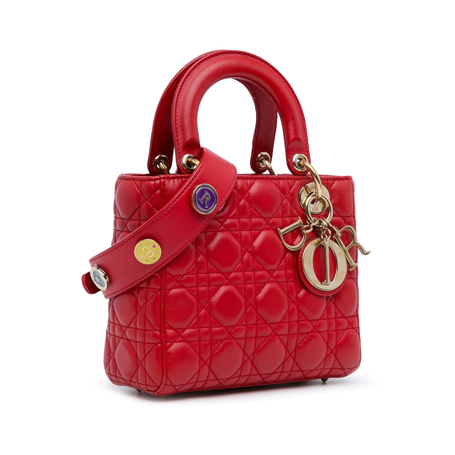 Dior Lady Dior Quilted Leather Shoulder Bag