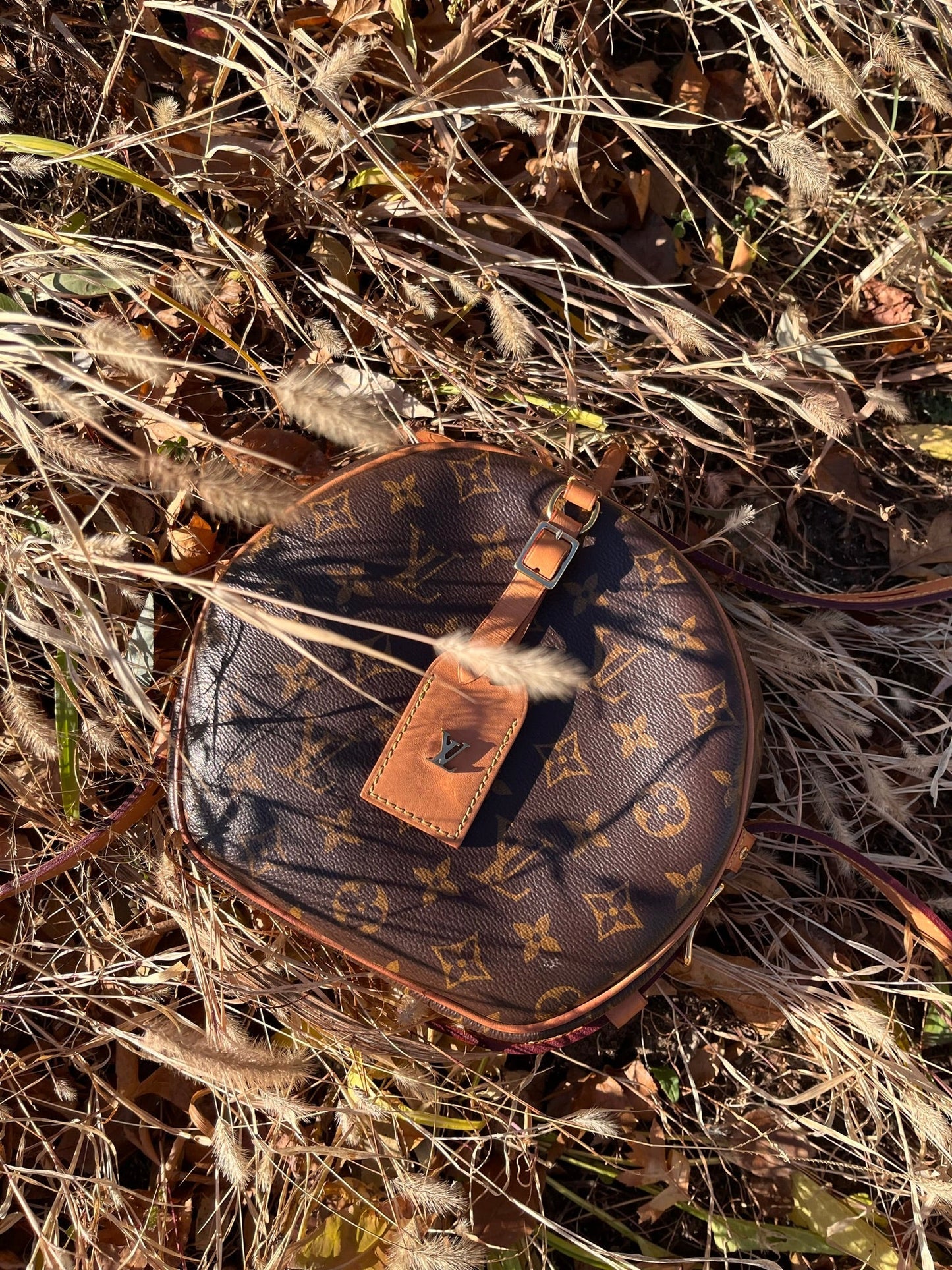 Louis Vuitton BoÃ®te Chapeau Souple Leather Crossbody Bag MM