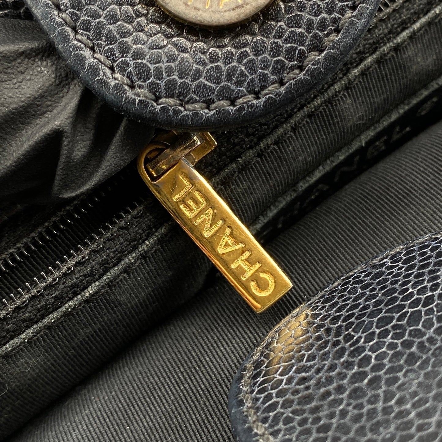 Chanel CC Timeless Tote Bag Black