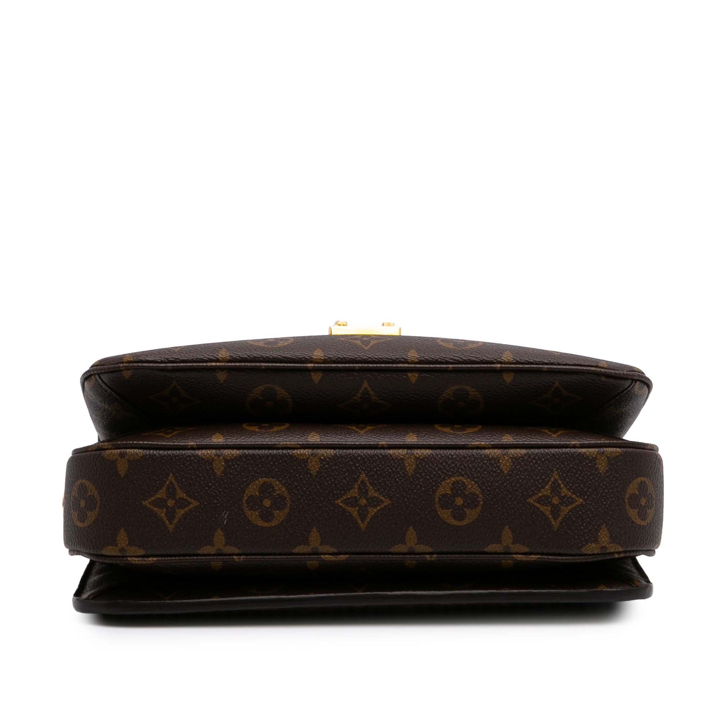 Brown Louis Vuitton Monogram Pochette Metis Satchel