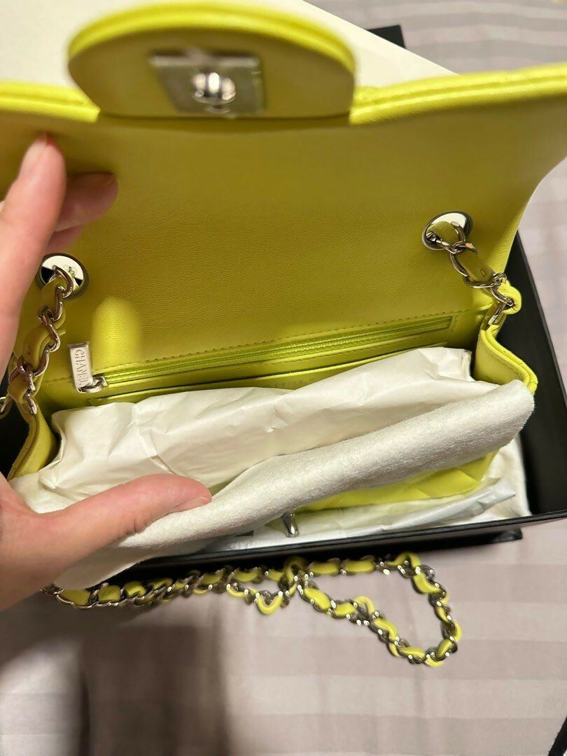 Chanel Mini Neon Flap Bag