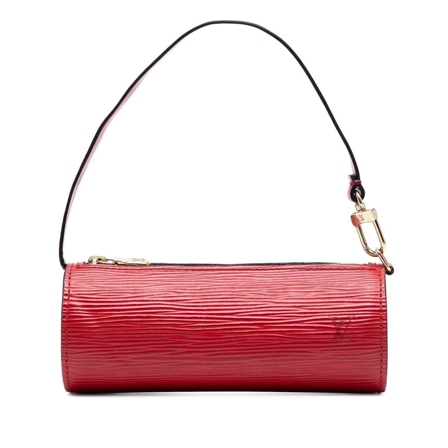 Red Louis Vuitton Epi Pochette Papillon Handbag