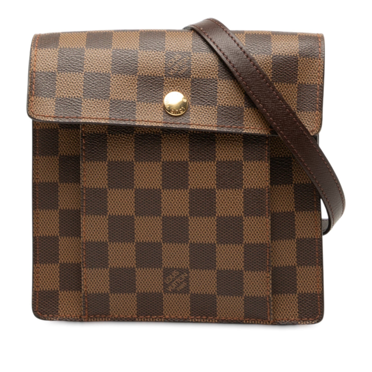 Brown Louis Vuitton Damier Ebene Pimlico
