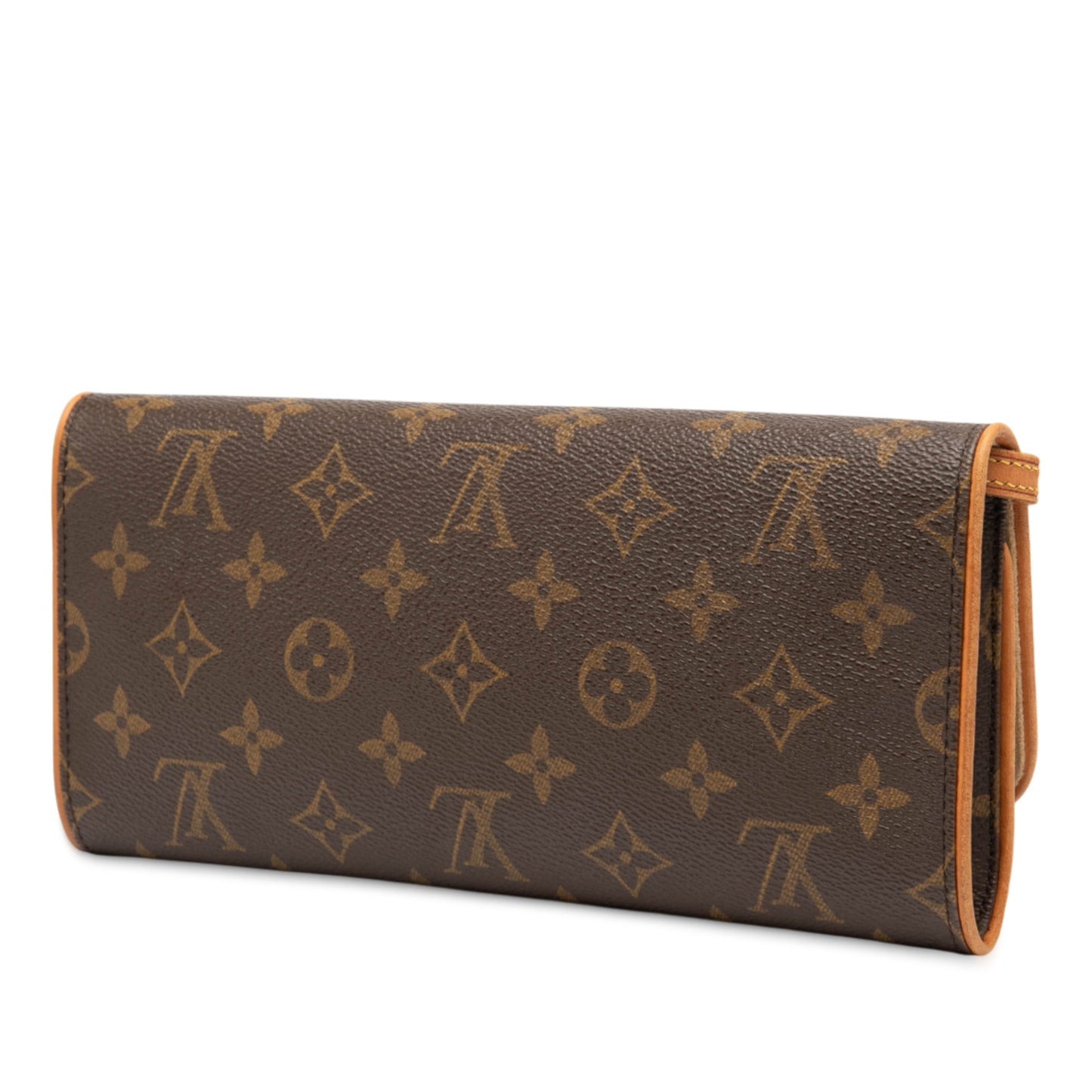 Brown Louis Vuitton Monogram Pochette Twin GM Crossbody Bag