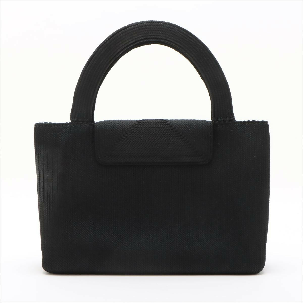 Chanel  Black Caviar Rope-embellished Tote Bag