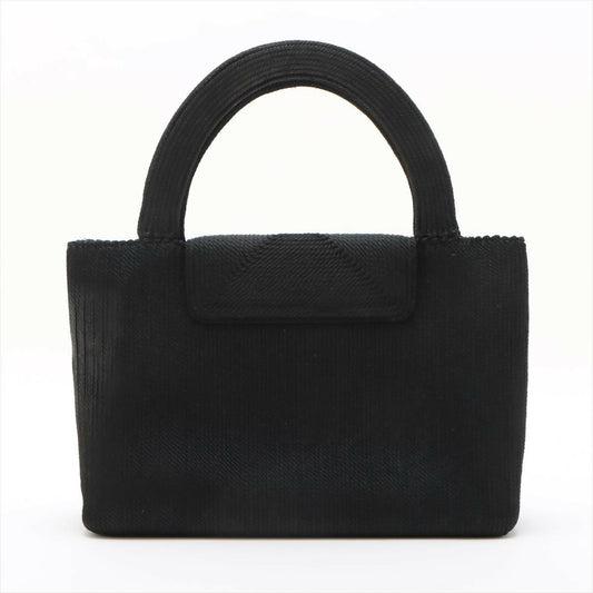 Chanel  Black Caviar Rope-embellished Tote Bag