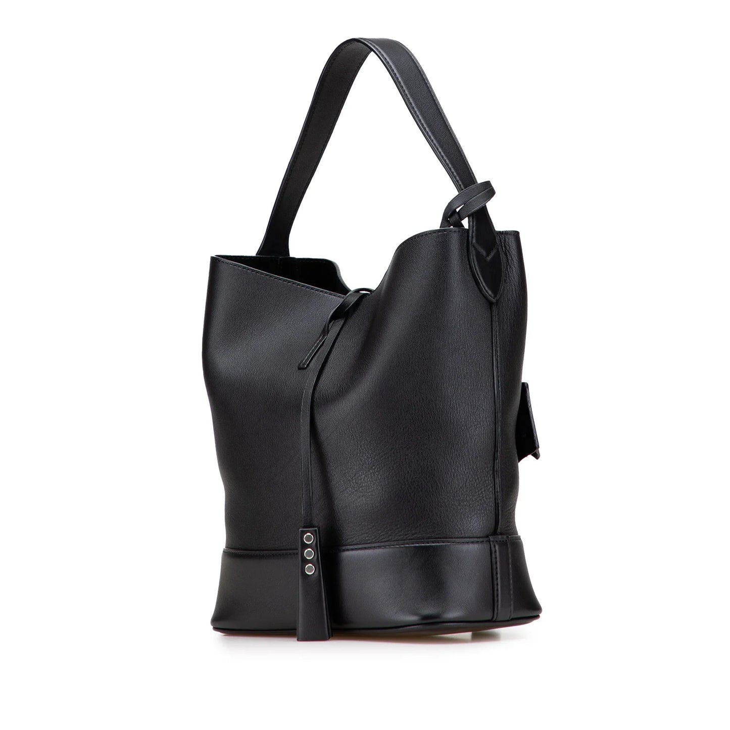 Black Louis Vuitton Cuir Nuance NN14 GM Bucket Bag
