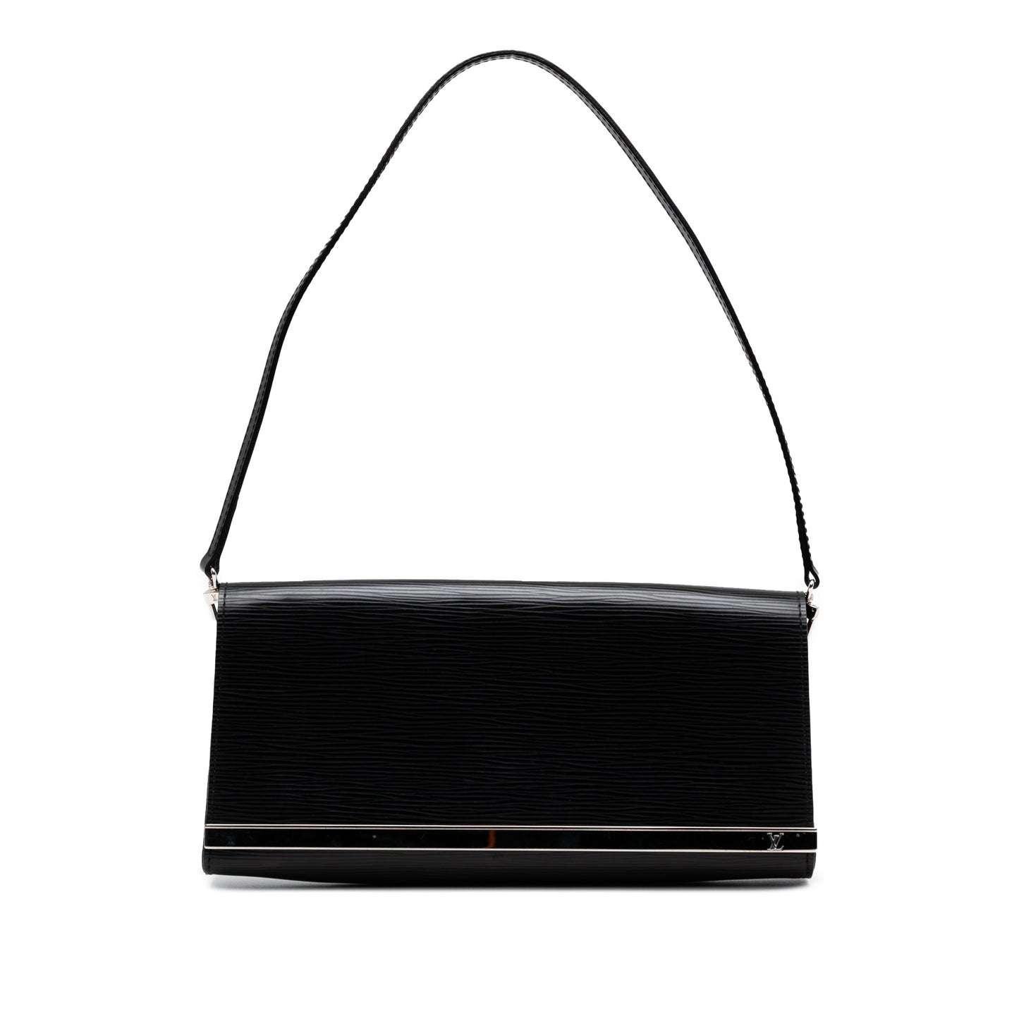 Black Louis Vuitton Epi Sevigne Clutch Shoulder Bag