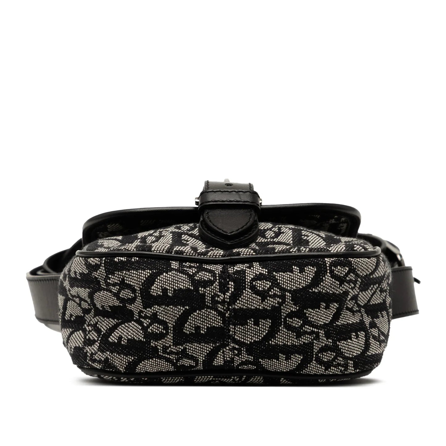 Black Dior Diorissimo Trotter Canvas Crossbody