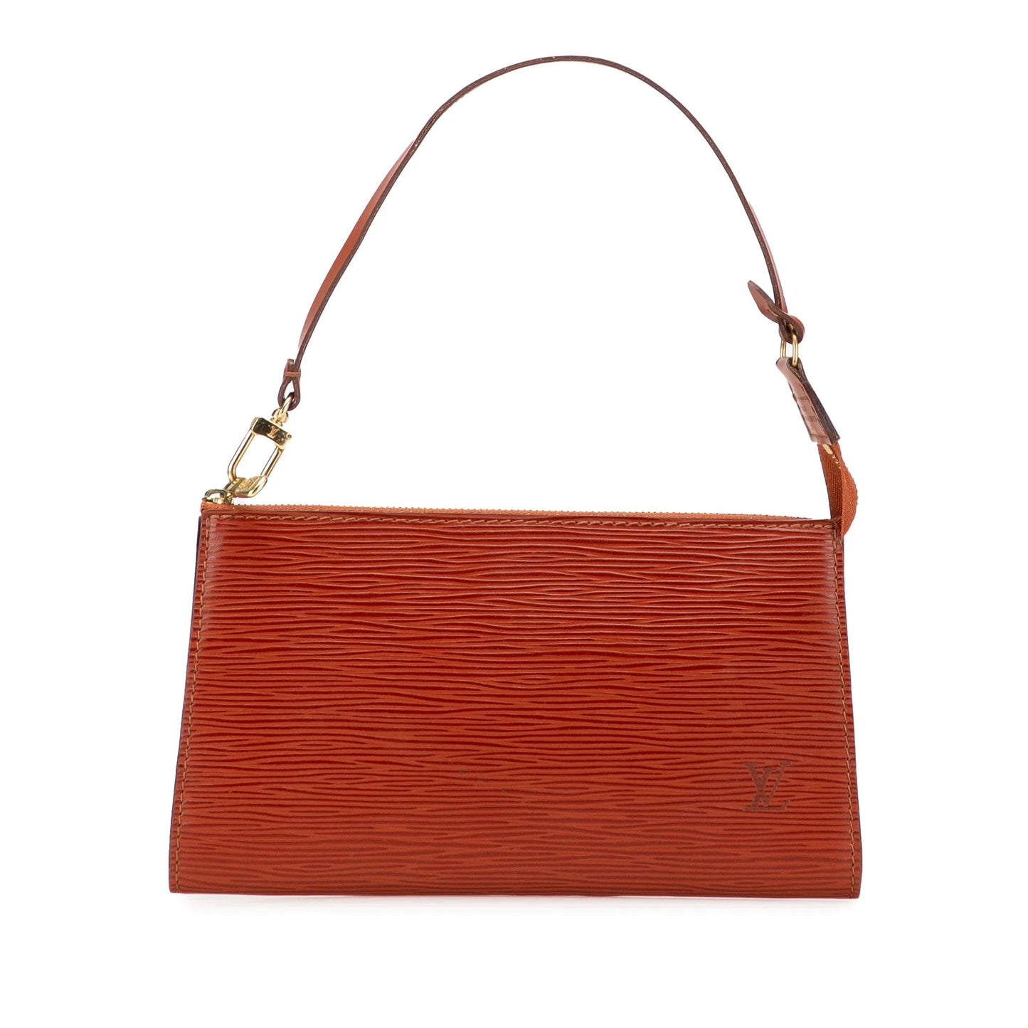Brown Louis Vuitton Epi Pochette Accessoires Shoulder Bag