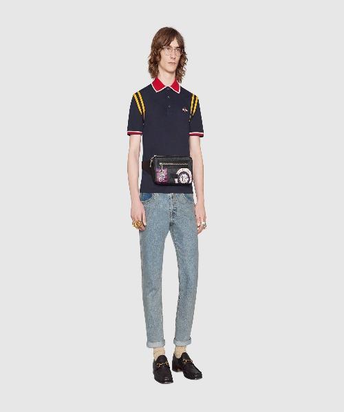 Gucci Night Courrier Soft GG Supreme Belt Bag