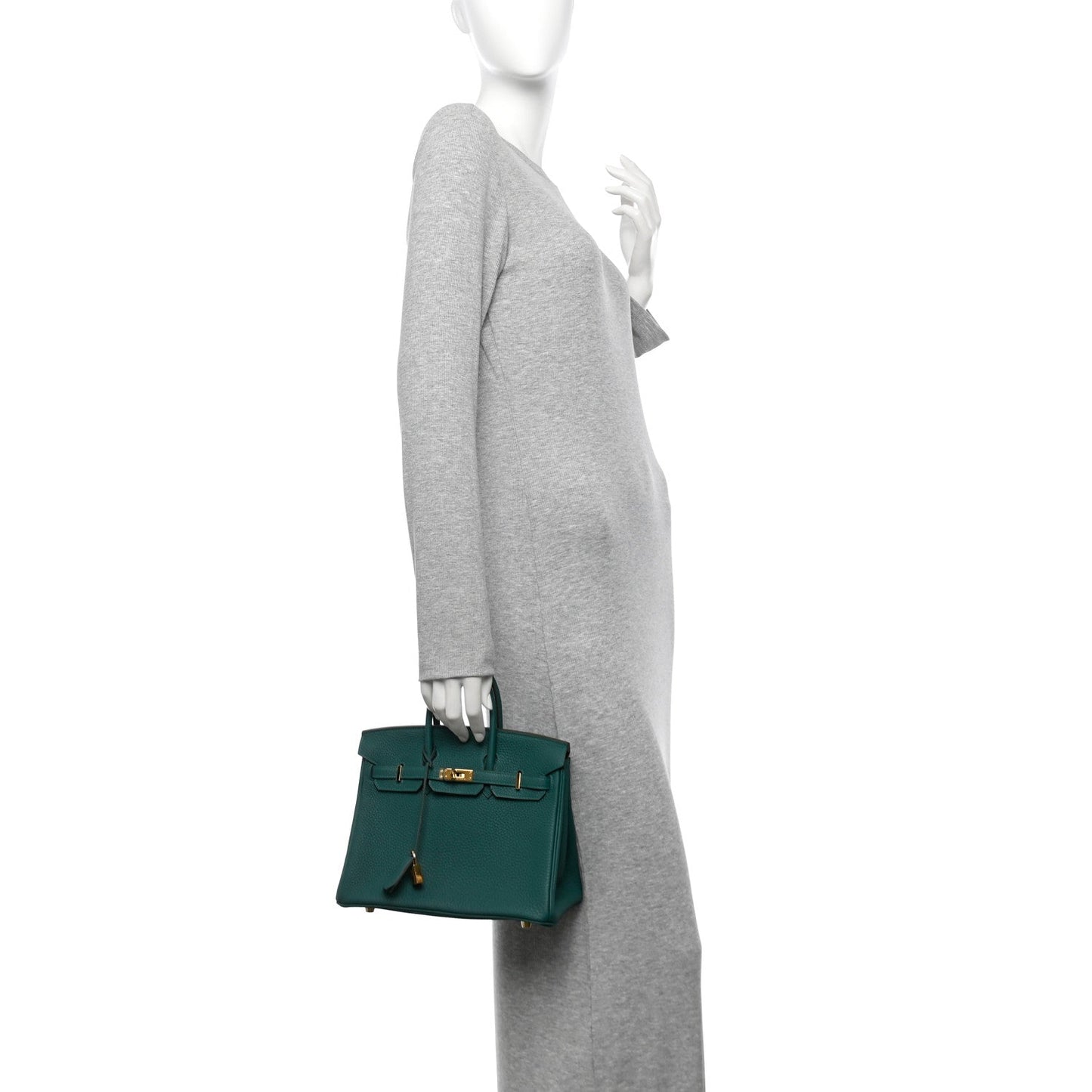 Hermes Togo Birkin 25 Malachite
