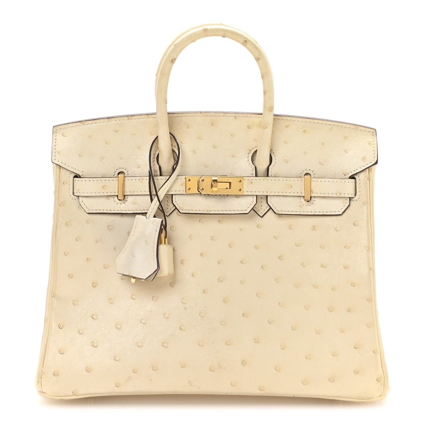 Hermes Ostrich Birkin 25 Nata