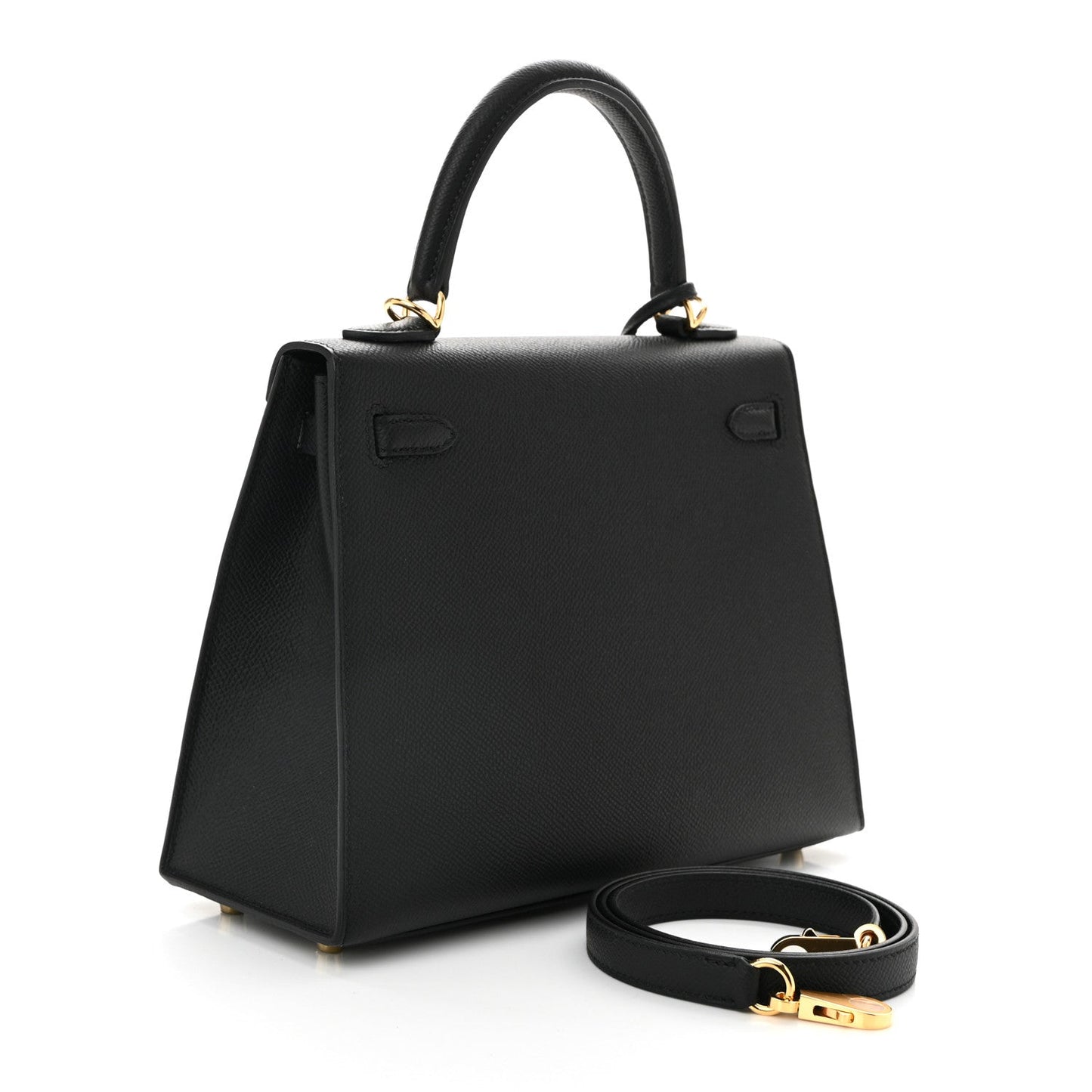 Hermes Epsom Kelly Sellier 25 Black